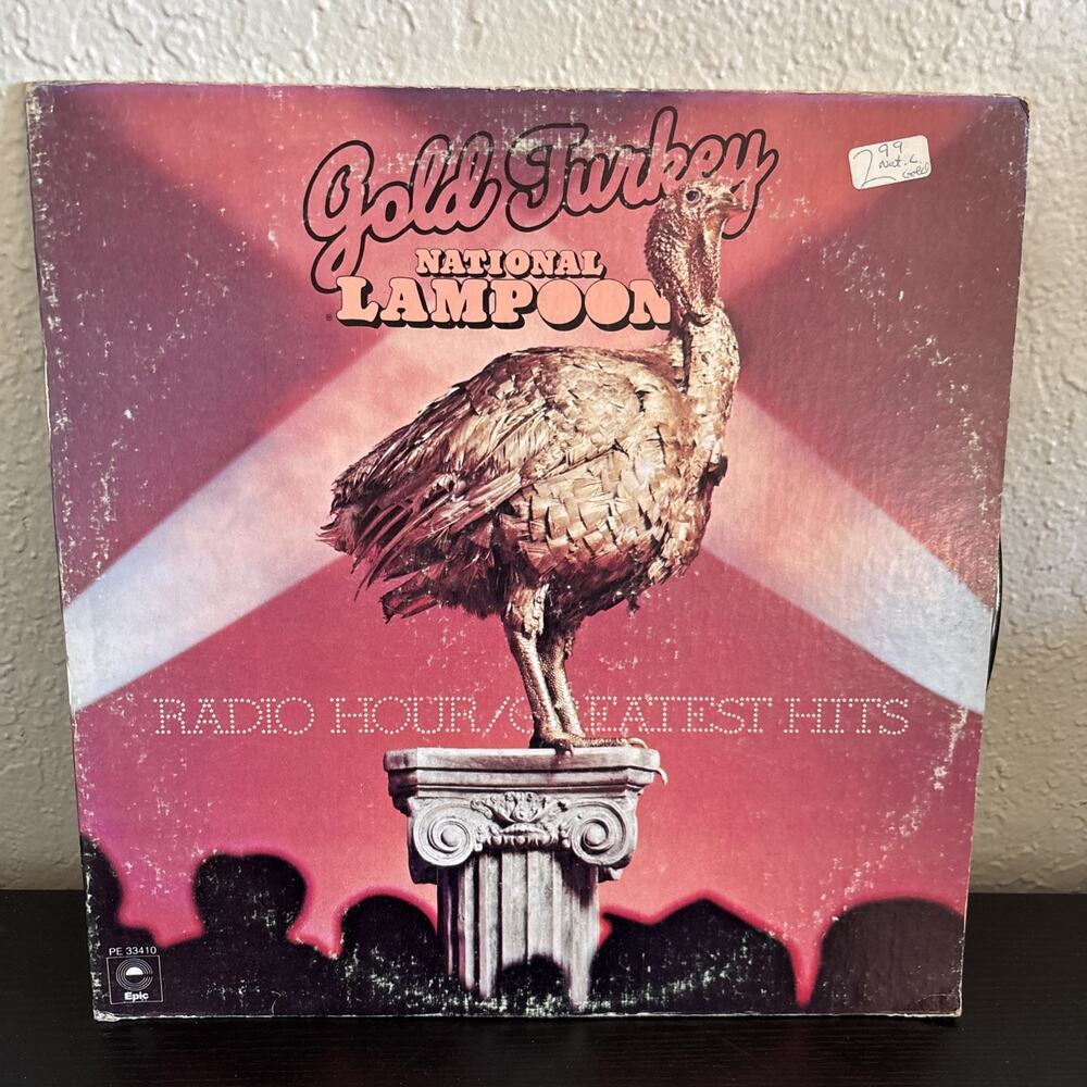 NATIONAL LAMPOON GOLD TURKEY / GREATEST HITS - VINYL RECORD LP PE 33410